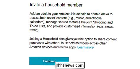 How to Invite a Household Member to Share Your Amazon Echo