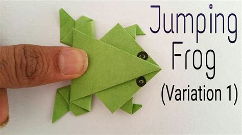 Download How To Make A Jumping Frog With Square Paper 