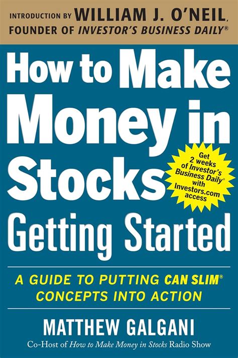 Download How To Make Money In Stocks Getting Started A Guide To Putting Can Slim Concepts Into Action 