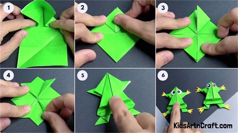 Read Online How To Make Paper Frog 