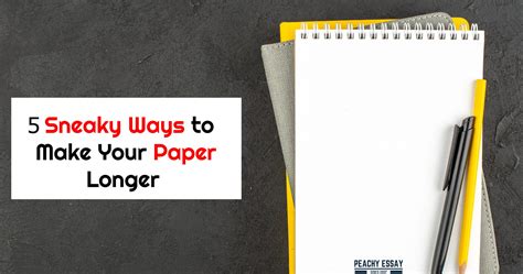 Read How To Make Papers Longer 