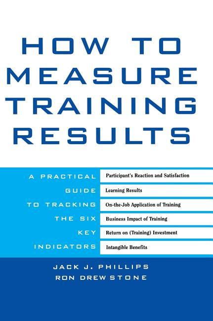 Download How To Measure Training Results A Practical Guide To Tracking The Six Key Indicators 