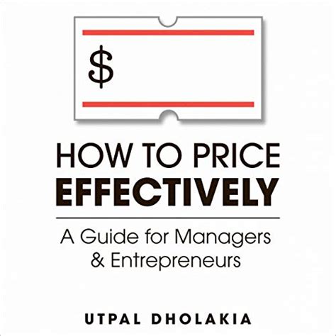 Download How To Price Effectively A Guide For Managers And Entrepreneurs 
