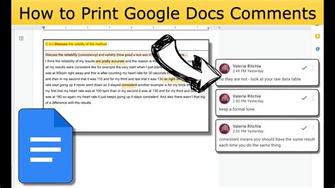 How to Print Google Docs with Comments: A Simple Guide