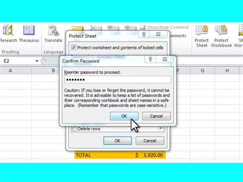 How To Protect Cells In Excel