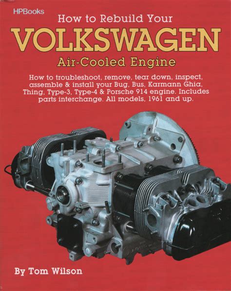 Read Online How To Rebuild Your Volkswagen Air Cooled Engine All Models 1961 And Up 