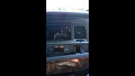 Read How To Remove Dash From 2000 Grand Marquis 