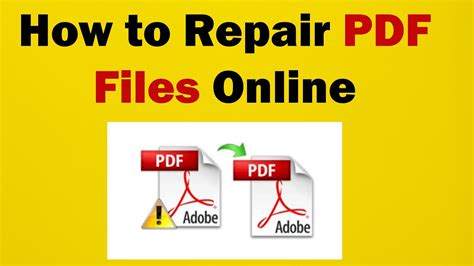 Full Download How To Repair Pdf File Online Pdf Repair Service 