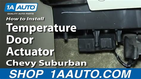 Read How To Replace Mode Actuator For 2000 Chevy Sierra 1500 