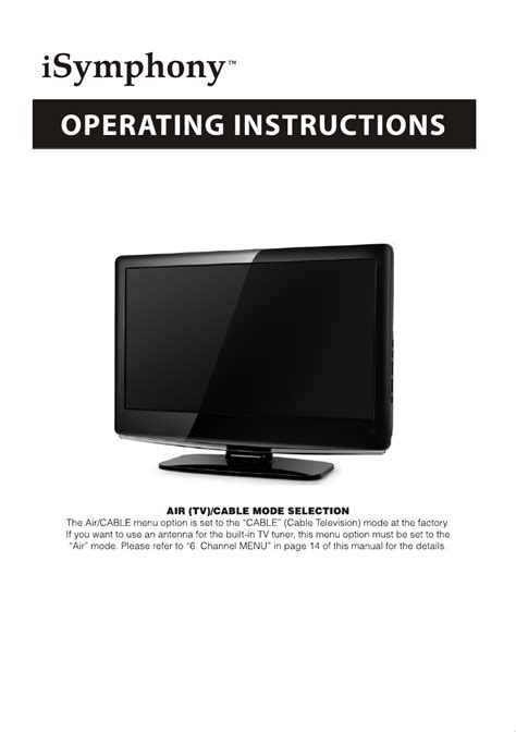 Read Online How To Reset A Isymphony Tv Pdf 