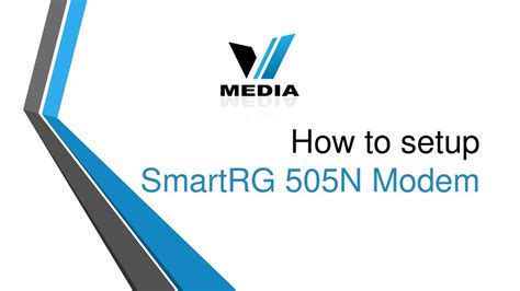 Download How To Setup Smartrg 505N Modem Vmedia 
