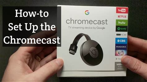 How to Setup the Google Chromecast  YouTube