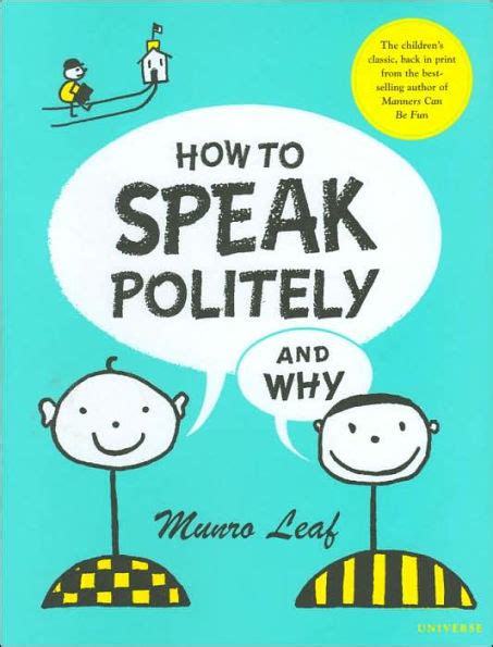 Read Online How To Speak Politely And Why 