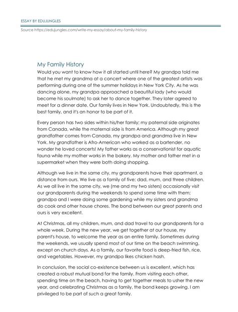 Download How To Start A Family History Paper 