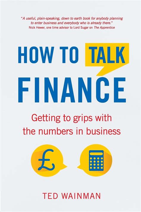 Full Download How To Talk Finance Getting To Grips With The Numbers In Business 