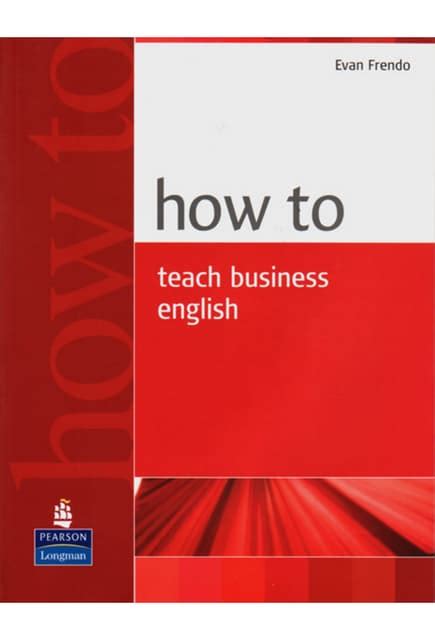 Download How To Teach Business English 