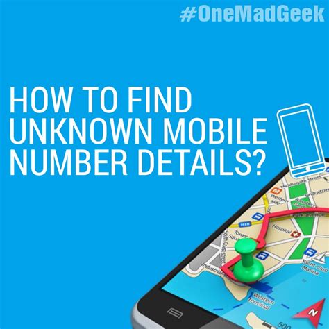 How to track or Trace unknown mobile number details online and using apps