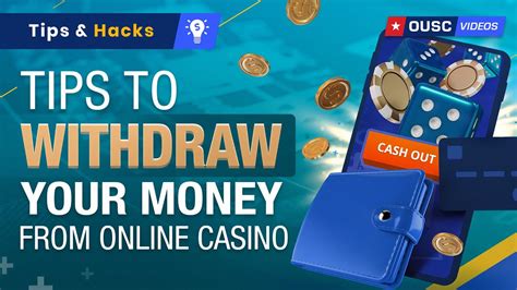 how to withdraw money from online casino