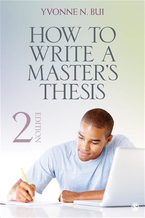 Full Download How To Write A Masters Thesis By Yvonne N Bui 