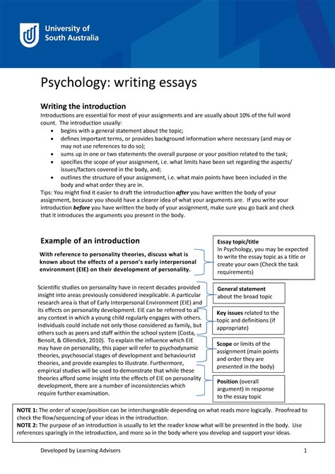 Full Download How To Write A Psychology Critique Paper 