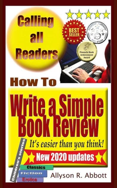 Read Online How To Write A Simple Book Review Its Easier Than You Think 