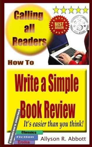 Read Online How To Write A Simple Book Review Its Easier Than You Think 