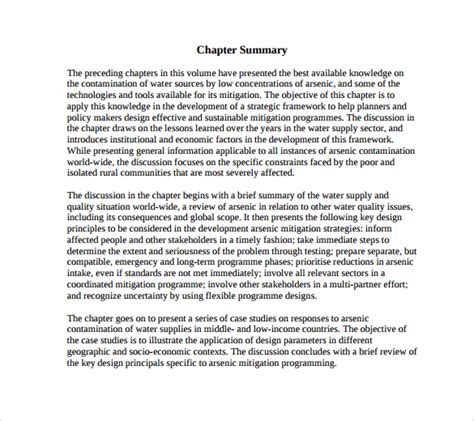 Download How To Write A Textbook Chapter Summary 