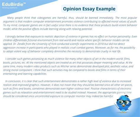 Read How To Write Opinion Paper 