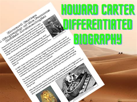 howard carter biography