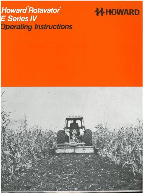howard rotavator e series