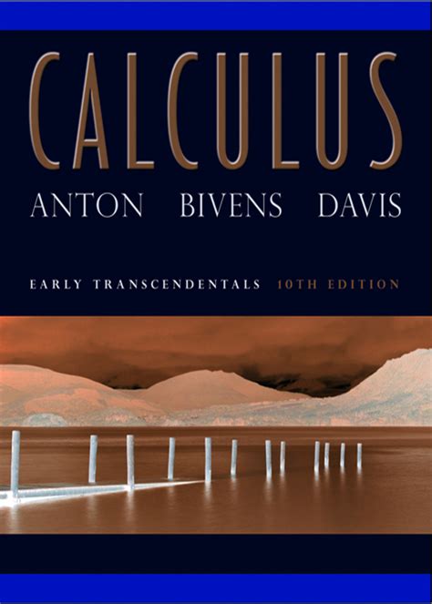 Full Download Howard Anton Calculus 10Th Edition File Type Pdf 