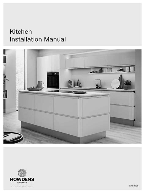 Howdens Installation Manual