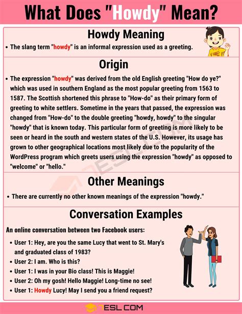 Howdy Meaning