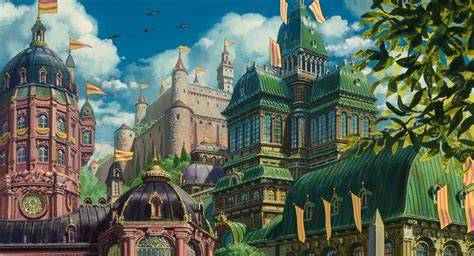 Howls Moving Castle Setting