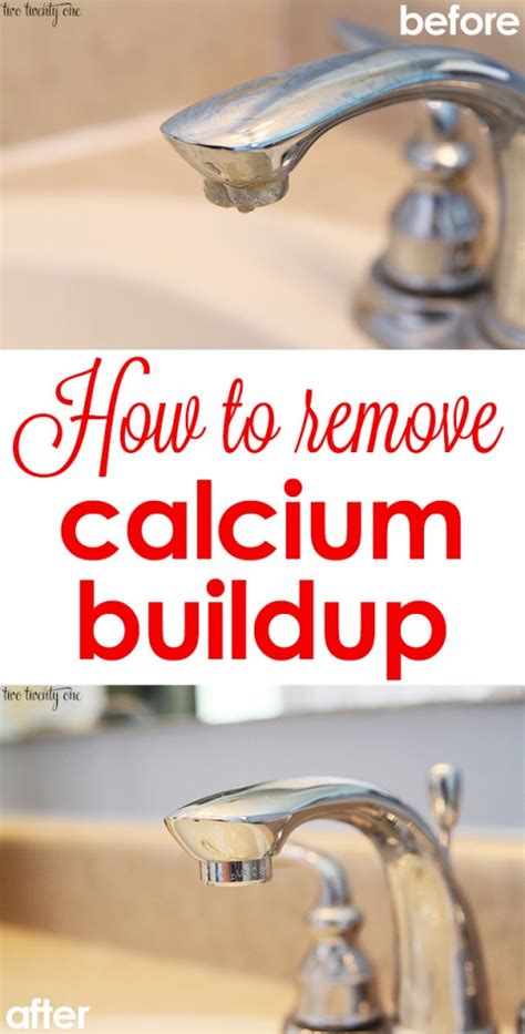 howtoremovecalciumbuildup Craftionary