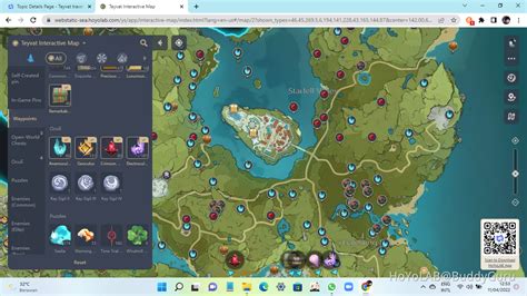 Hoyolab Interactive Map