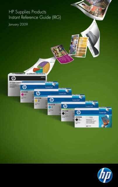 Hp Instant Part Reference Guide