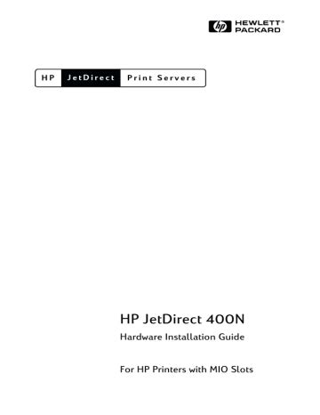 hp jetdirect 400n software s