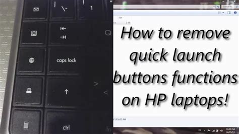 hp quick launch buttons 650141