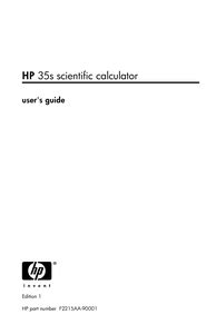 Download Hp 35S Users Guide 