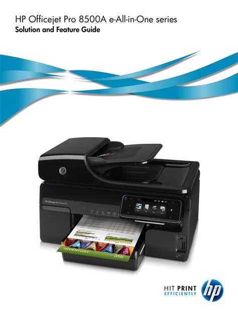 Read Hp 8500A Printer User Guide 