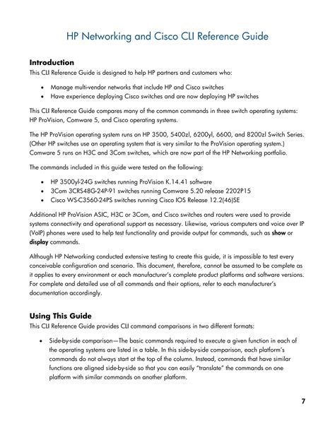 Full Download Hp Cli Reference Guide 