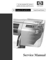 Download Hp Designjet 800 Service Manual 