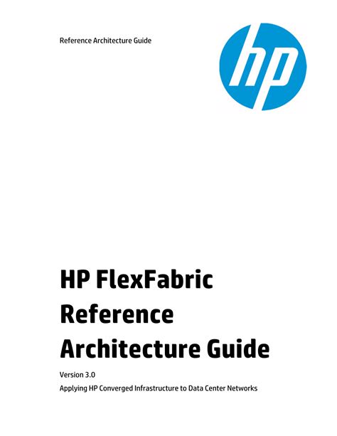 Download Hp Flexfabric Reference Architecture Deployment Guide 