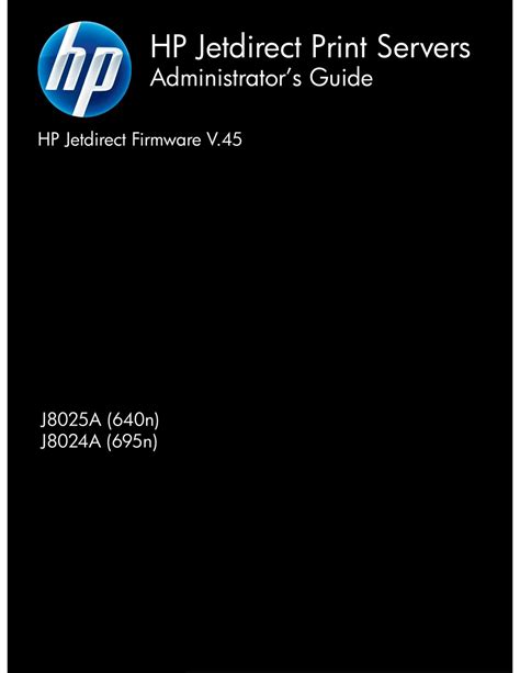 Full Download Hp Jetdirect Software Installation Guide Or Administrator 