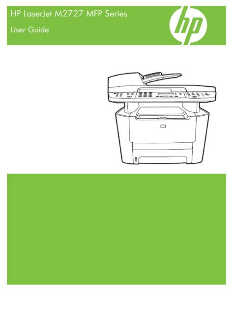 Read Online Hp Laserjet M2727Nf User Guide File Type Pdf 