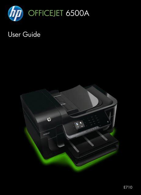 Full Download Hp Officejet 6500A User Guide 