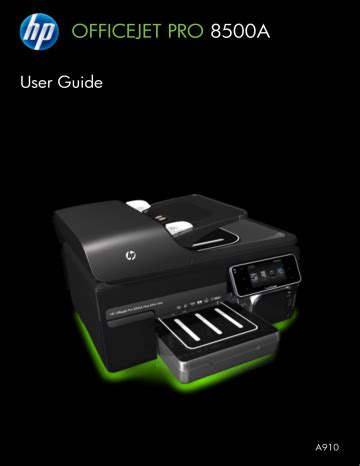 Download Hp Officejet Pro 8500A User Guide 