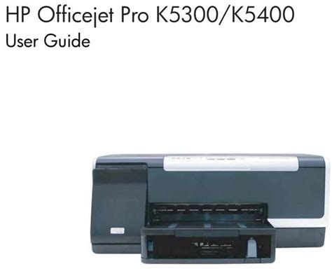 Download Hp Officejet Pro K5400 Service Manual 