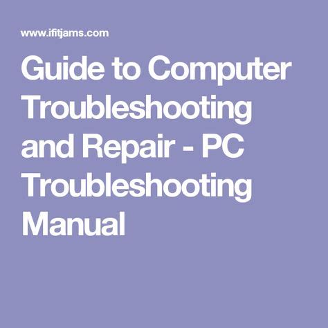 Download Hp Pc Troubleshooting Guide 